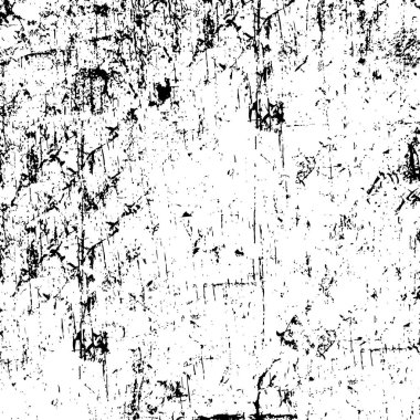 Sert, çizik, sıçramış grunge desenli fırça darbeleri. Dokuları üst üste koy. Siyah-beyaz boyanmış kağıt dokusu. Skeç grunge tasarımı. Poster, kapak, afiş, taklit, çıkartma düzeni için kullan
