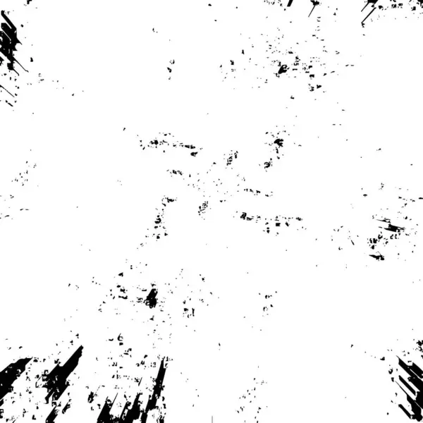 Grunge Black White Urban Vector Texture Template Тёмный Грязный Слой — стоковый вектор