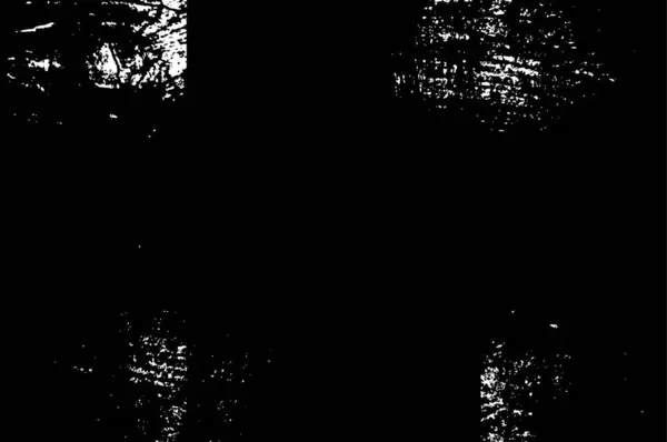 Schwarz Weiß Monochrome Textur Grunge Vintage Verwitterter Hintergrund — Stockvektor