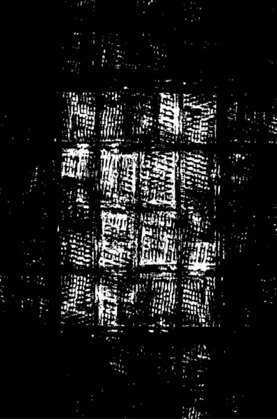 黑白相间的背景 老式风化的背景 抽象表面图案 — 图库矢量图片