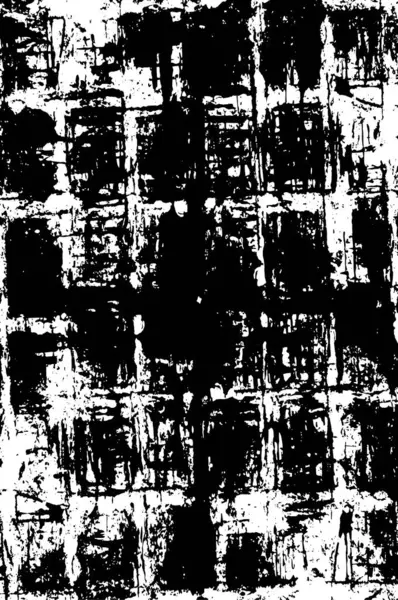 Schwarz Weißes Strukturmuster Grunge Hintergrund Kopierraum — Stockvektor