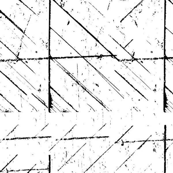 Ztrápený Pozadí Černobílé Textuře Prachem Skvrnami Škrábance Ilustrace Abstraktní Vektorová — Stockový vektor