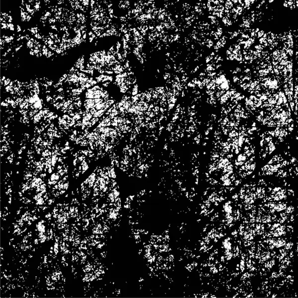 Абстрактный Черный Белый Гранжевый Текстурированный Фон — стоковый вектор