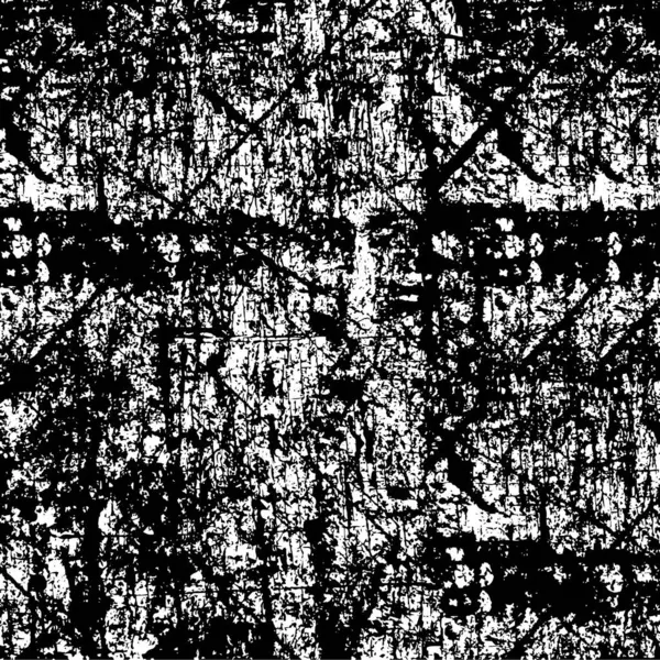 Абстрактний Гранжевий Фон Монохромна Текстура Зображення Включає Ефект Чорно Білих — стоковий вектор