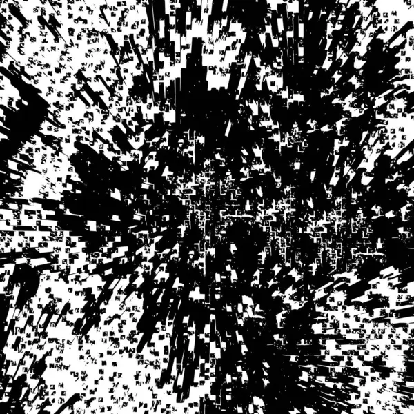 Texture Affligée Noir Blanc — Image vectorielle