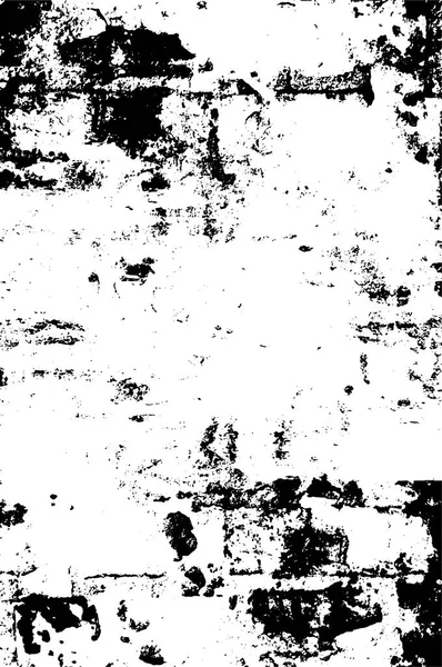 Abstrakcyjny Czarny Biały Grungy Teksturowane Tło — Wektor stockowy