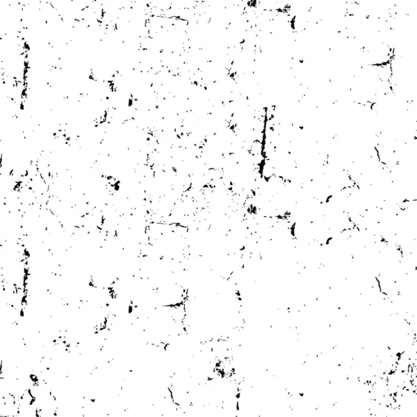 Grunge Modello Vettoriale Texture Disagio Bianco Nero — Vettoriale Stock