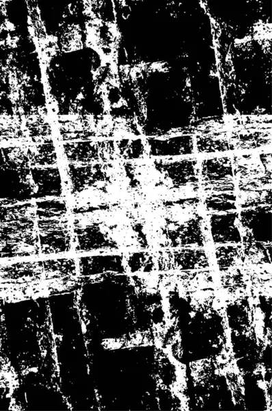 Latar Belakang Grunge Abstrak Tekstur Monokrom Latar Belakang Tekstur Hitam - Stok Vektor
