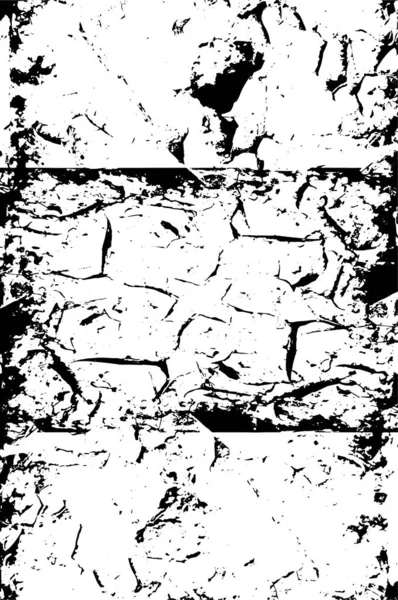 Černobílé Vektorové Pozadí Abstraktní Grunge Ilustrace — Stockový vektor