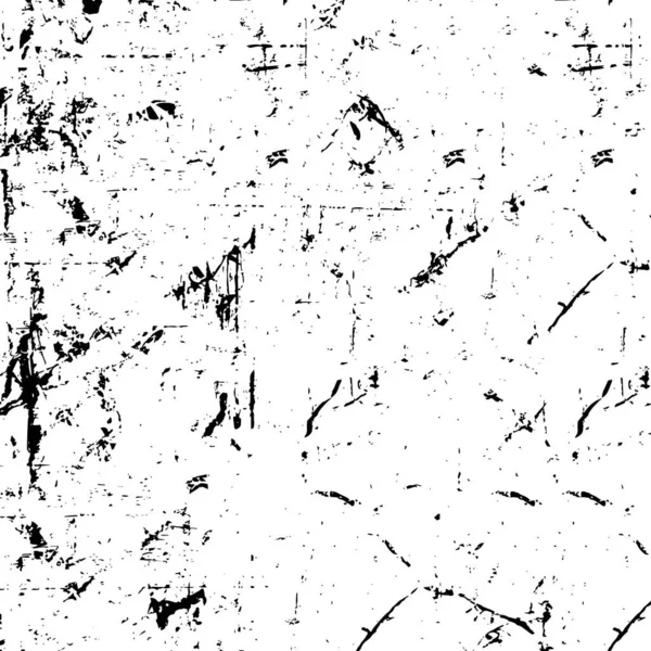 Schwarz Weißes Strukturiertes Muster Abstrakter Hintergrund — Stockvektor