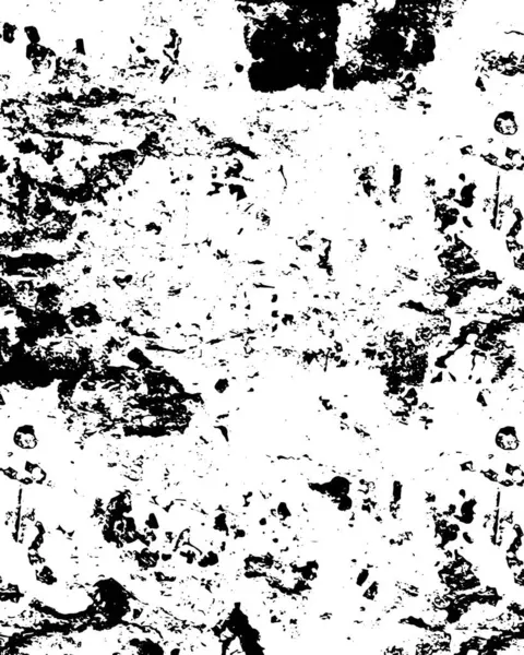 Поврежденная Накладываемая Текстура Треснувшего Бетона Камень Асфальт Гранж Фон Абстрактная — стоковый вектор
