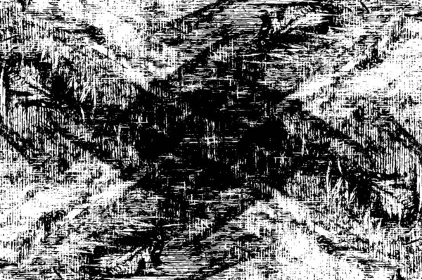Напряженный Фон Черно Белой Текстуре Царапинами Пятнами Абстрактная Векторная Иллюстрация — стоковый вектор