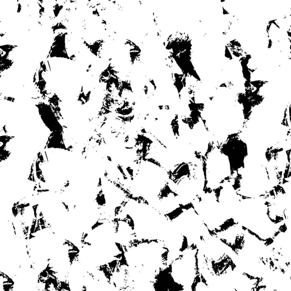 黒と白のテクスチャに傷 斑点が付いている苦しみの背景 抽象ベクトルイラスト — ストックベクタ