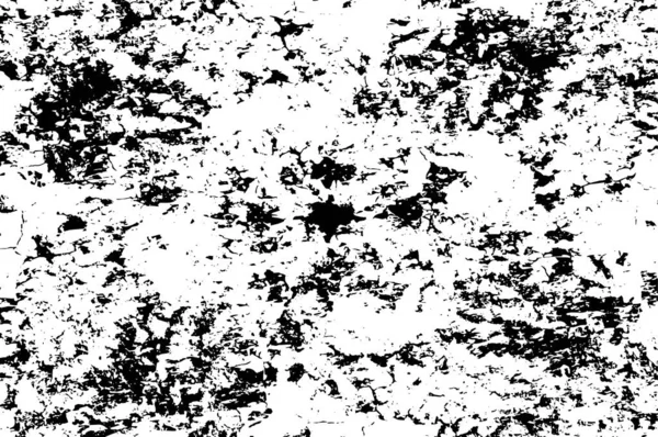 Verontruste Achtergrond Zwart Wit Textuur Met Krassen Vlekken Abstracte Vector — Stockvector