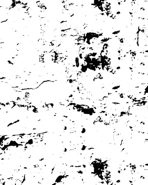 Fond Tourmenté Texture Noire Blanche Avec Des Rayures Des Taches — Image vectorielle