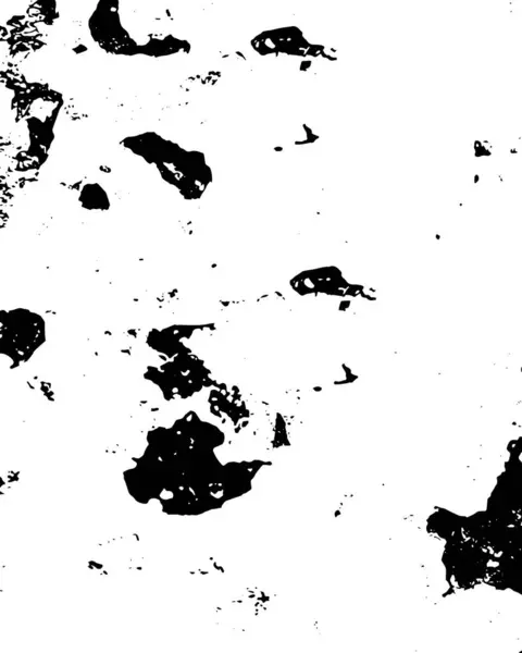 Siyah Beyaz Desenli Çizik Lekeli Sıkıntılı Bir Arka Plan Soyut — Stok Vektör