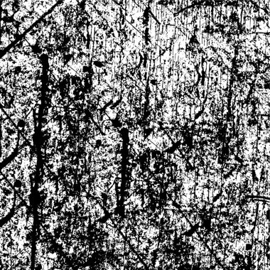 soyut grunge dokusuna sahip siyah ve beyaz desen 