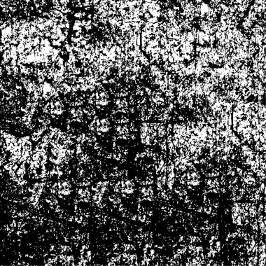 soyut grunge dokusuna sahip siyah ve beyaz desen 