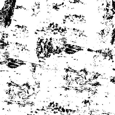 soyut grunge dokusuna sahip siyah ve beyaz desen 