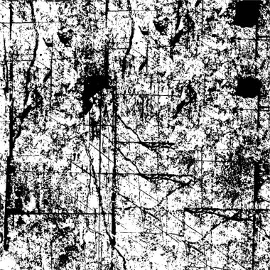 soyut grunge dokusuna sahip siyah ve beyaz desen 