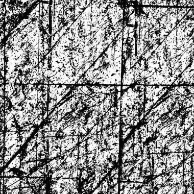 soyut grunge dokusuna sahip siyah ve beyaz desen 