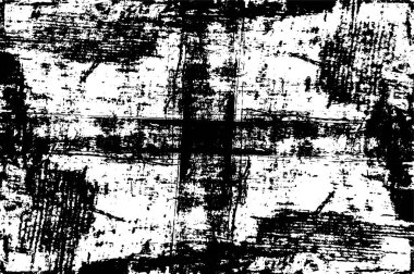 soyut grunge dokusuna sahip siyah ve beyaz desen 