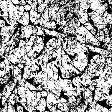 soyut grunge dokusuna sahip siyah ve beyaz desen 
