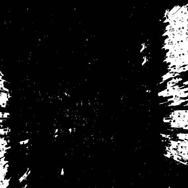 soyut grunge dokusuna sahip siyah ve beyaz desen 