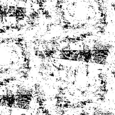 soyut grunge dokusuna sahip siyah ve beyaz desen 