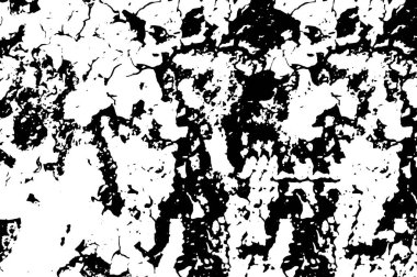 soyut grunge dokusuna sahip siyah ve beyaz desen 