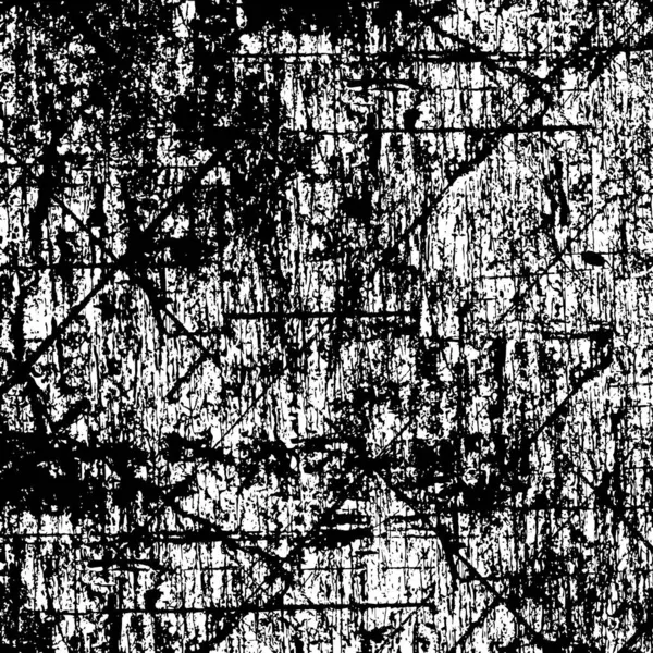Pola Hitam Dan Putih Dengan Tekstur Grunge Abstrak - Stok Vektor