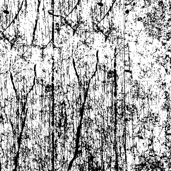 Schwarz Weißes Muster Mit Abstrakter Grunge Textur — Stockvektor
