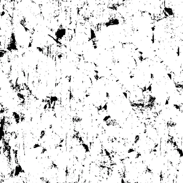 Fekete Fehér Minta Absztrakt Grunge Textúrával — Stock Vector