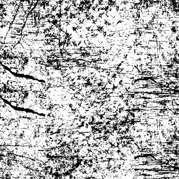 Motif Noir Blanc Avec Texture Grunge Abstraite — Image vectorielle