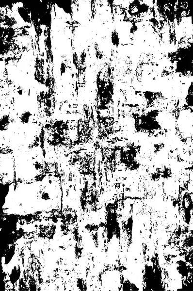Padrão Preto Branco Com Textura Grunge Abstrato —  Vetores de Stock