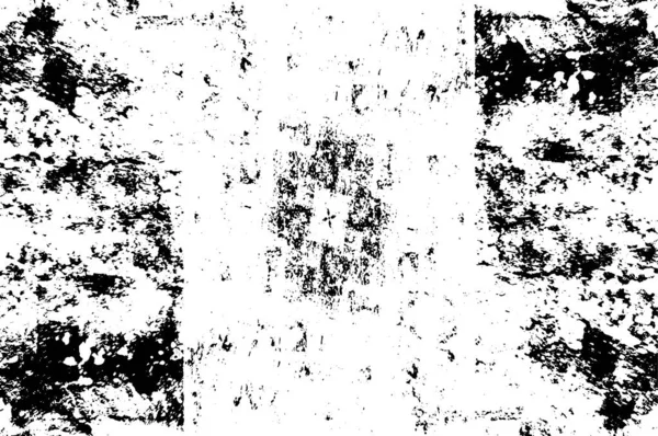 Zwart Wit Patroon Met Abstracte Grunge Textuur — Stockvector