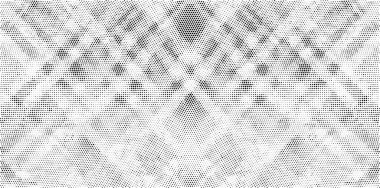 Grunge üst üste biniyor. Soyut siyah-beyaz vektör arkaplanı. Çatlak, leke ve noktalarda kirli desenli tek renkli klasik yüzey. Karanlık korku tarzında eski bir duvar.