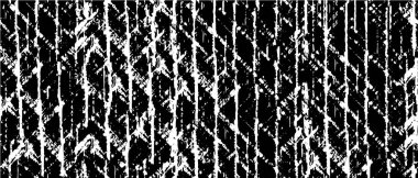 Grunge üst üste biniyor. Soyut siyah-beyaz vektör arkaplanı. Çatlak, leke ve noktalarda kirli desenli tek renkli klasik yüzey. Karanlık korku tarzında eski bir duvar.