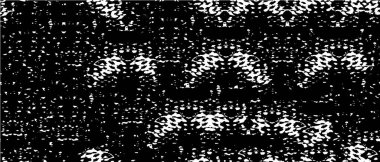 Grunge üst üste biniyor. Soyut siyah-beyaz vektör arkaplanı. Çatlak, leke ve noktalarda kirli desenli tek renkli klasik yüzey. Karanlık korku tarzında eski bir duvar.