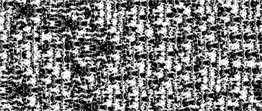 Grunge üst üste biniyor. Soyut siyah-beyaz vektör arkaplanı. Çatlak, leke ve noktalarda kirli desenli tek renkli klasik yüzey. Karanlık korku tarzında eski bir duvar.