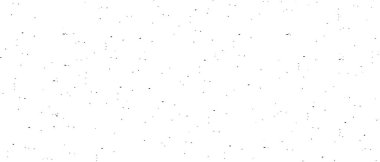 Grunge üst üste biniyor. Soyut siyah-beyaz vektör arkaplanı. Çatlak, leke ve noktalarda kirli desenli tek renkli klasik yüzey. Karanlık korku tarzında eski bir duvar.