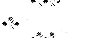 Grunge üst üste biniyor. Soyut siyah-beyaz vektör arkaplanı. Çatlak, leke ve noktalarda kirli desenli tek renkli klasik yüzey. Karanlık korku tarzında eski bir duvar.