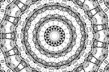 Grunge üst üste biniyor. Soyut siyah-beyaz vektör arkaplanı. Çatlak, leke ve noktalarda kirli desenli tek renkli klasik yüzey. Karanlık korku tarzında eski bir duvar.