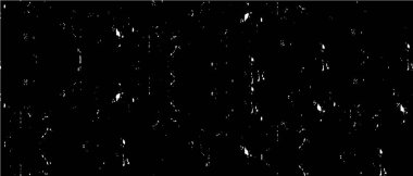 Grunge üst üste biniyor. Soyut siyah-beyaz vektör arkaplanı. Çatlak, leke ve noktalarda kirli desenli tek renkli klasik yüzey. Karanlık korku tarzında eski bir duvar.