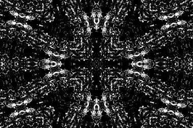 Geometrik elementlerle grafiksel desen. Basit tasarımı olan tek renkli duvar kağıdı.