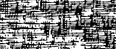 Koyu Grunge Geometrik Deseni