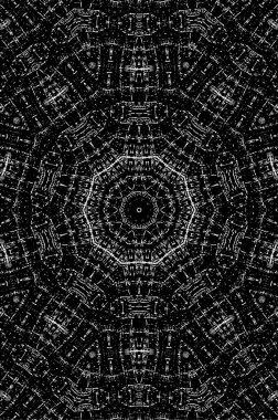 Geometrik elementlerle grafiksel desen. Basit tasarımı olan tek renkli duvar kağıdı.