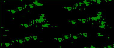 Grunge üst üste biniyor. Soyut siyah-beyaz vektör arkaplanı. Çatlak, leke ve noktalarda kirli desenli tek renkli klasik yüzey. Karanlık korku tarzında eski bir duvar.