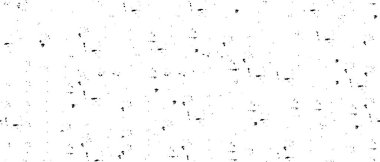 Grunge üst üste biniyor. Soyut siyah-beyaz vektör arkaplanı. Çatlak, leke ve noktalarda kirli desenli tek renkli klasik yüzey. Karanlık korku tarzında eski bir duvar.