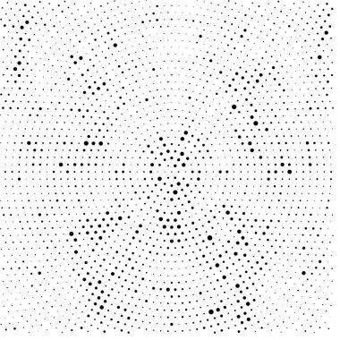 Soyut modern arka plan. Noktalı geometrik desen, vektör çizimi